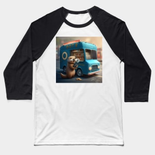 Letter O for Otter Operating their OOTR truck from AdventuresOfSela Baseball T-Shirt